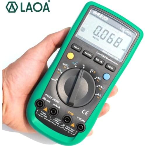 LAOA Multifunction Digital Multimeter Automatic Range 4-2/3 Electrician Dedicated Multimeter Tools