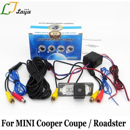 Parking Camera For MINI Cooper Coupe Roadster R58 R59 / HD CCD With Power Relay Car Rear View Backup Camera