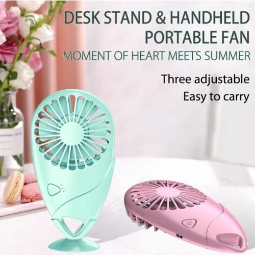 ELOOLE Mini Fan Portable USB Handheld Fan Rechargeable Mini USB Electric Fan Desktop Ventilador For Wedding Outdoor Home Fan