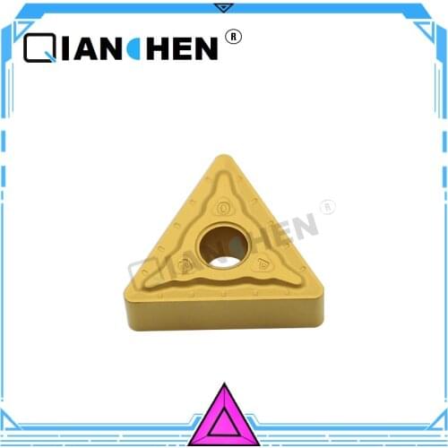 QianChen,10pcs/lot TNMG160408-BM CT-P025,Turning Insert,Wear resistant CNC blade,Slotting knife