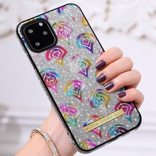 Luxury Diamond Case For iPhone 6 6S 7 8 Plus 11 Pro Max Coque Bling TPU Protection Cover Phone Case For iPhone X XR XS MAX Funda