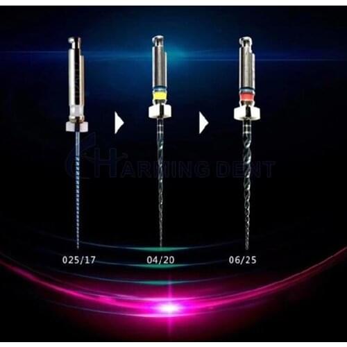 Sani Dental Root Canal Endo File Rotary Blue Storm Niti Memory Endodontic Instruments / Endodontic Motor Files Engine Super File