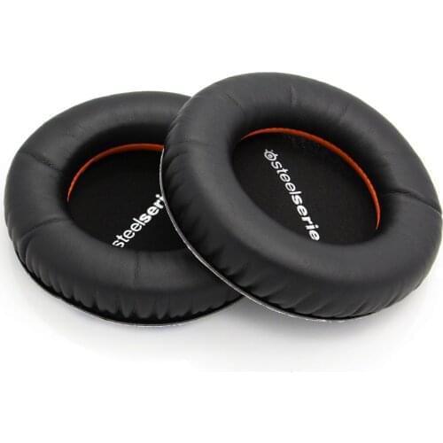 New Replacement Ear Pad Cushions Leather Earmuffs For Steelseries Siberia V1 V2 V3 Gaming Earphone