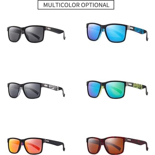 Light Weight Men Sun Glasses Classic Square Polarized Sunglasses For Male High Quality Driving Eyewear