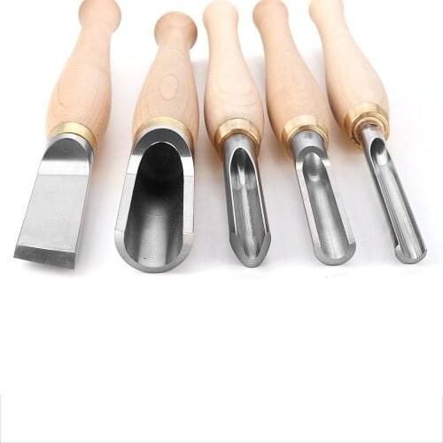 DANIU High Speed Steel Wood Turning Tool Skew Bowl Roughing Gouge Woodworking Lathe Turning Tool 5 Types