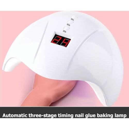 UV Nail Polish Lamp 36W LED Gel Dryer Curing LCD Nail Art UV Lamps 30/60/90s Timing Nail Polish Dryer Manicure Tools