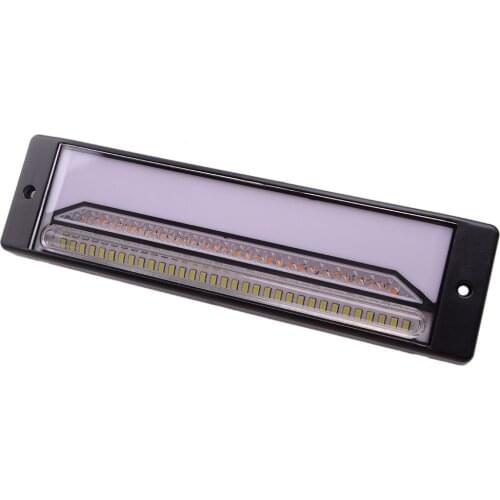 Universal Car Right 12V-24V IP68 3W Clear Lens 147LED Halo Neon Flowing Turn Signal Brake Tail Light Accessories