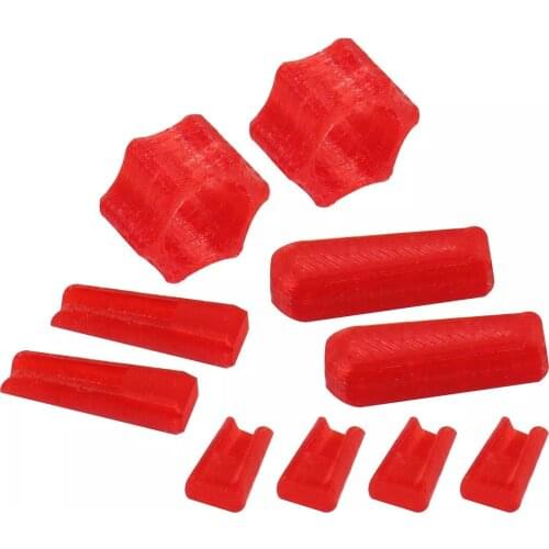 FEICHAO 10pcs/Set 3D Printed Printing TPU RC Model Remote Control Channel Switch Protector for FRSKY X9D Transmitter