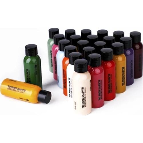 30 mL DIY Crafts Leather Edge Paint Edge Elastic Matte Oil Dye Highlights Professional Paint Liquid Art Supplies Handbag Repair
