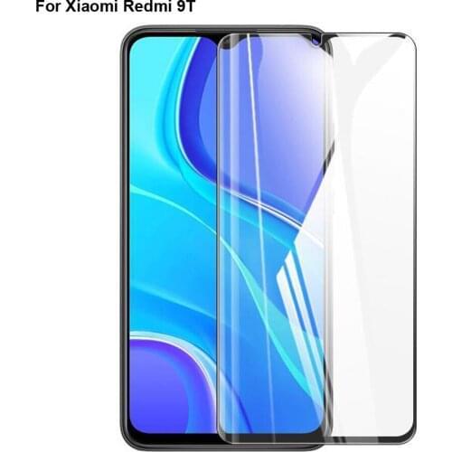 5PCs For Xiaomi Redmi 9T Glass Tempered Cover Tempered Glass Film Red mi 9 T Protection Screen Protector Protective Film