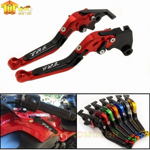 CK CATTLE KING Motorcycle Folding Extendable CNC Adjustable Clutch Brake Levers For Benelli Jinpeng 502 TRK502 TRK502X 2018 2019