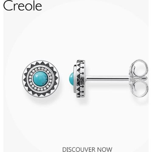 Creole Stud Earrings