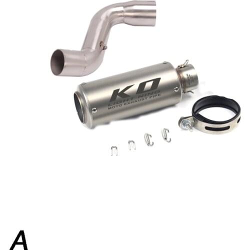 Escape Motorcycle Exhaust Mid Link Pipe Muffler Stainless Steel Exhaust System For Honda CBR1000 2008-2016 EU Edition