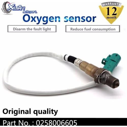 XUAN Oxygen O2 Lambda Sensor FOR FORD FOCUS C-MAX II Convertible Estate Saloon VOLVO C30 S40 V50 0258006605 0 258 006 605