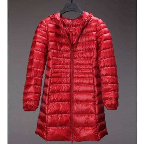 Lightweight Warm Warm Jacket 2018 New Style Women Cotton Coat Large Size Slim Casual Jacket Hooded Cotton Abrigo Female 2845