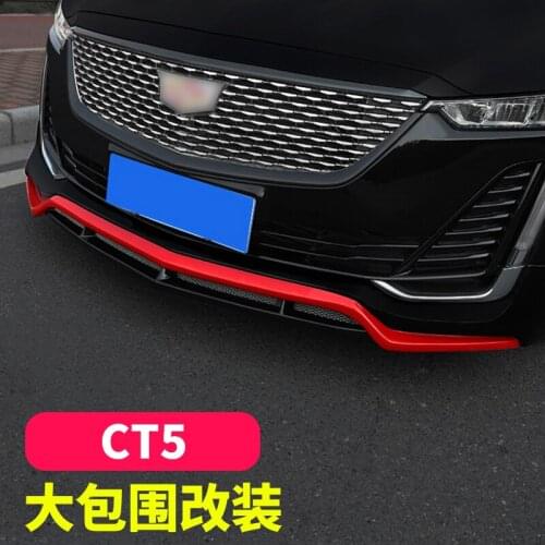 Lively2021 Fit For Cadillac Be Modified Into Decorative Large Wrap Side Skirt Rear Lip Ct5 Sports Style with Small