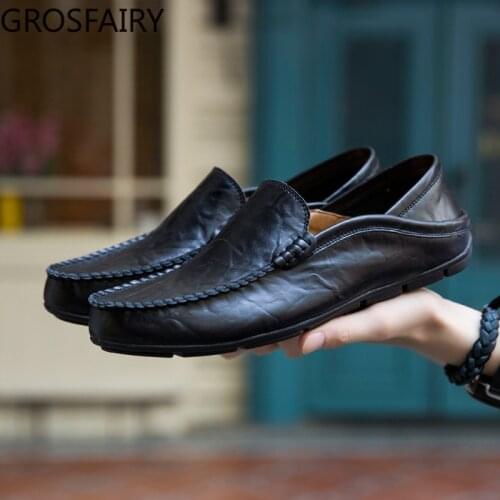 Mens Large Size Leather Shoes, Peas Shoes, Breathable Mens Shoes, Out Fashion Shoes, Mens Large Size 47 Mens Dress Shoes