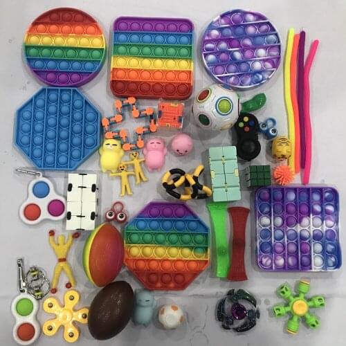 Fidget Toys Set Sensory Toys Bundle for Stress Relief Sensory Fidget for Kids and Adults