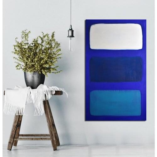 JQHYART Wall Pictures For Living Room Mark Rothko Painting Canvas Art Posters And Prints Home Decor Printed Painting No Frame