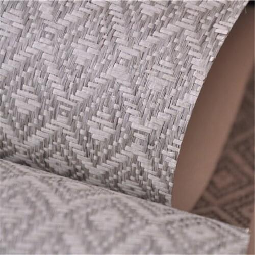 MY WIND New Style Fashion Paper Weave Wallpaper Modern Bedroom Decoration Material China Wall decoration Five Color choose