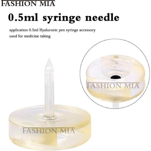 Disposable 0.5ML Ampoule Head Syringe Needles Sterile Package For Needle Free Hyaluronic Pen Remove Wrinkles Lifting Injection