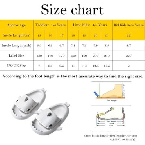 Baby Shoes Boys and Girls Solid Color Slippers, Summer Shark Soft Non-slip Soles, Newborn Beginners and Toddlers Casual Slippers