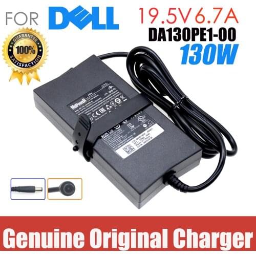 Original 19.5V 6.7A 130W laptop ac Adapter Charger for Dell XPS 15 M1210 M1710 9530 GEN 2 9Y819 d232h da130pe1-00 fa130pe1-0