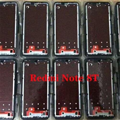 Front frame For Xiaomi Redmi Note 8T Middle Frame LCD Supporting Frame Plate Housing Bezel Faceplate Bezel