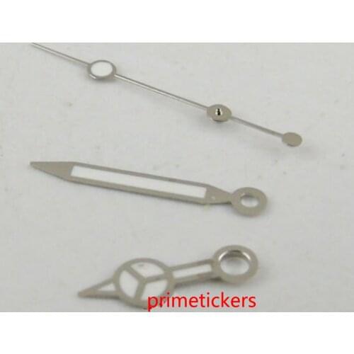 Fit ETA 2824 2836 NH35 NH36 Miyota 8215 movement silver plated watch hands