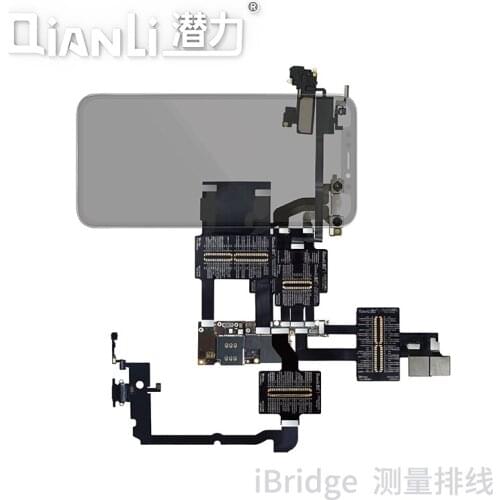 Qianli iBridge Test Cable for Phone XSMAX X 8P 8G 7P 7 6SP 6S 6P 6 Motherboard Fault Display Touch Tail Plug Rear Camera Repair