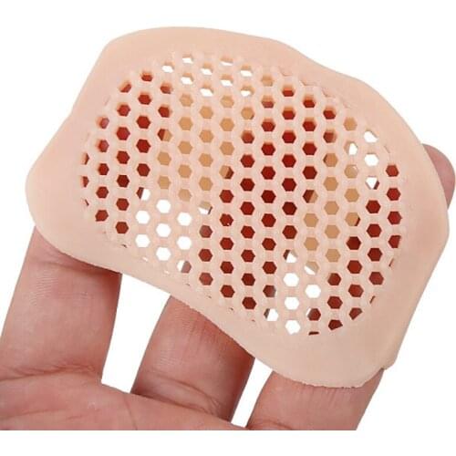 USHINE Silicone honeycomb forefoot insoles high heel shoes pad gel insole breathable health care shoe insole massage shoe insert