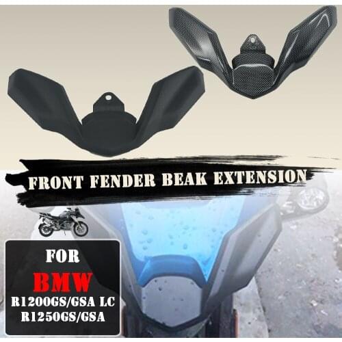 Motorcycle Parts Front Fender Beak Extension Extender Wheel Cover New For BMW R1250GS LC ADV R 1250 GS R1200GS Adventure LC 2019