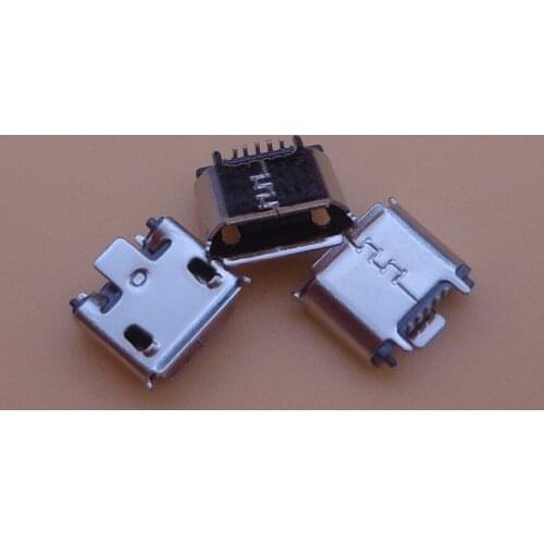 10pcs 5-pin Micro USB 5P Female Jacks Socket SMD for Samsung Asus Lenovo Motorola Anroid Phone Micro USB Connector