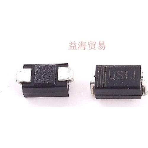 100PCS-1000PCS/LOT US1J SMA 1A/600V DO-214AC