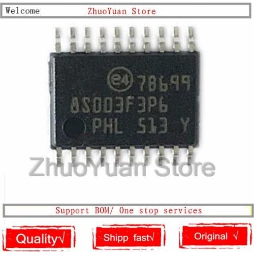 100PCS/lot New original STM8S003F3P6 STM8S003F3P6TR TSSOP-20 16MHz/8KB flash/8-bit microcontroller MCU