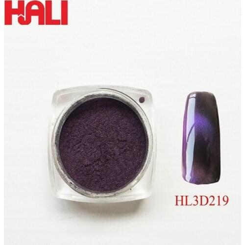 3D magnetic pigment,three-dimensional pigment,3D magic powder,1lot=10g,item:HL3D219,color:Purple,free