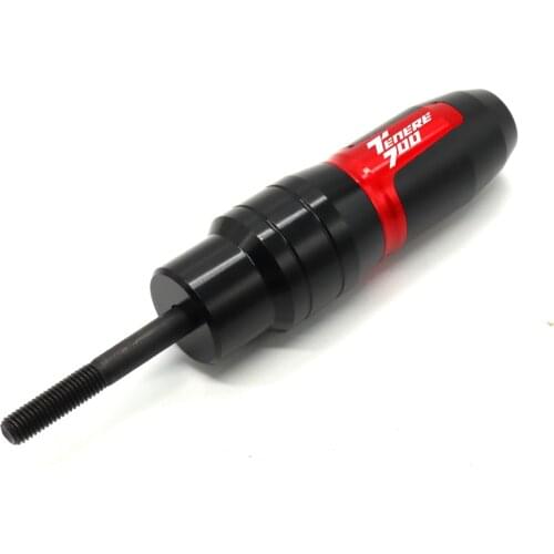 Motorcycle Frame Crash Pad CNC Aluminum FOR YAMAHA Tenere 700 Exhaust Sliders Crash Protector 2019 2020 2021