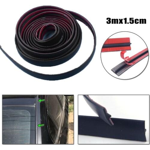 Car Rubber Seal Strip Sunroof Windshield Soundproof Replacement With tape