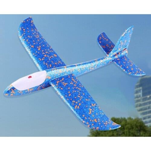Big Foam Plane Glider Hand Throw Airplane Glider Toy Planes Inertial EPP Outdoor Launch Kids Toys for Children Boys Gift Outdoor