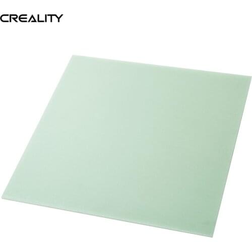 Creality 235*235mm Tempered Glass Hotbed Carbon Silicone Plate Platform Heated Build Surface for For Ender-3 3Pro Ender-5 Parts