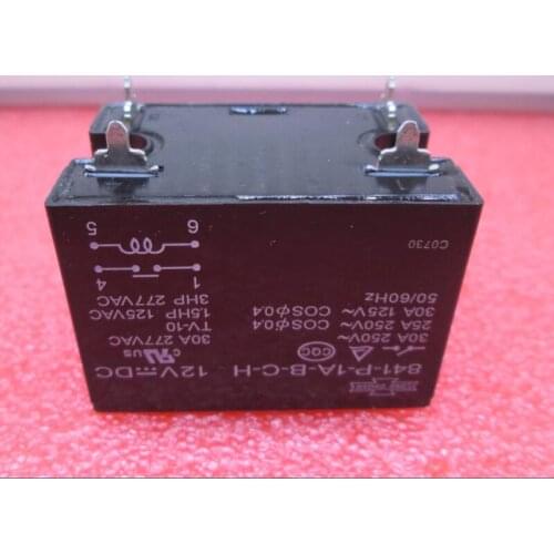HOT NEW relay 841-P-1A-B-C-H-12VDC 841-P-1A-B-C-H 12VDC 841P1A 12VDC DC12V 12V 30A 250V 277VAC4PIN