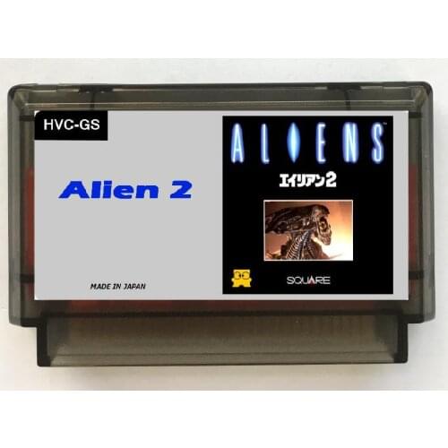 Alien 2(FDS Emulated) Game Cartridge for NES/FC Console