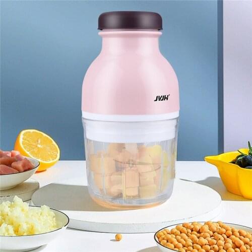 JVJH Vegetable Chopper Meat Mincer Grinder Vegetables Nuts Baby Food Processor Fruits Mincing Machine Kitchen Garlic Onion Mixer