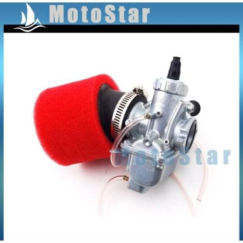 Molkt 26mm Carburetor Carb +45mm Air Filter For Chinese 140cc 150cc 160cc Engine SSR TTR Pitster Pro YCF Thumpstar Pit Dirt Bike