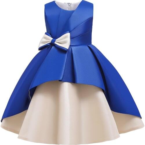 2021 Summer Ceremony Girls Dresses For Party Wedding Senior Girl Dress Kids Childrens Clothing Pegeant Evening Princess Dress