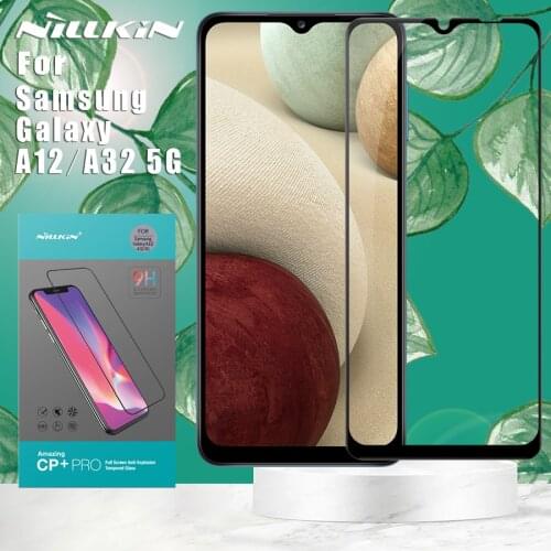 Nillkin for Samsung Galaxy A12 A32 5G Glass CP+Pro Full Cover Tempered Glass 2.5D Ultra-Thin Screen Protector