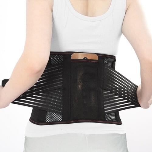 Lumbar Orthopedic Herniated Disc Brace waist back spinal support belt faja Pain Relief Unisex Adjustable