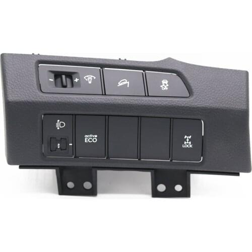 Switch assembly under the instrument bed Meter brightness switch Headlamp height For HyundaiSANTA FE 2013+ 937002W710 937002W720