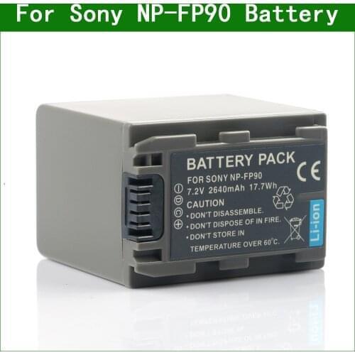 LANFULANG Replacement Battery for Sony NP-FP30, NP-FP50, NP-FP60, NP-FP70, NP-FP90, NPFP30, NPFP50,NPFP60, NPFP70,NP FP90