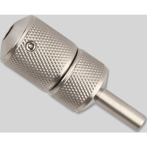 Tattoo Stainless Steel Handle Self Locking 25mm Tattoos Grip Tatoo Tool Accessories Embroidery Tools Supplies Hot Sale Sale